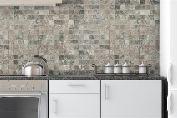 Backsplash Eback Using The Old When New S Installed