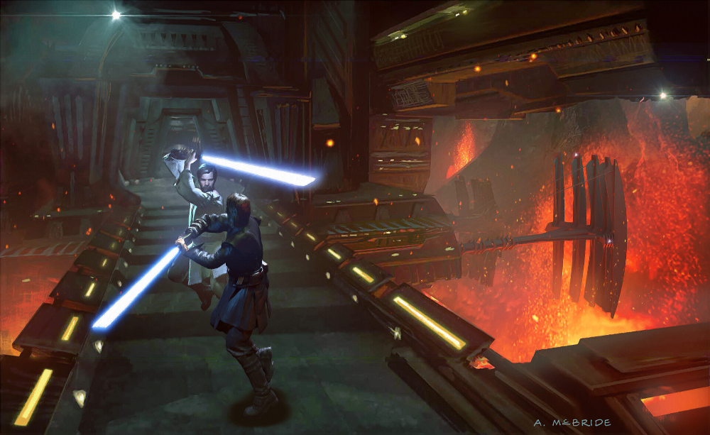 Artstation Star Wars Revenge Of The Sith Mustafar