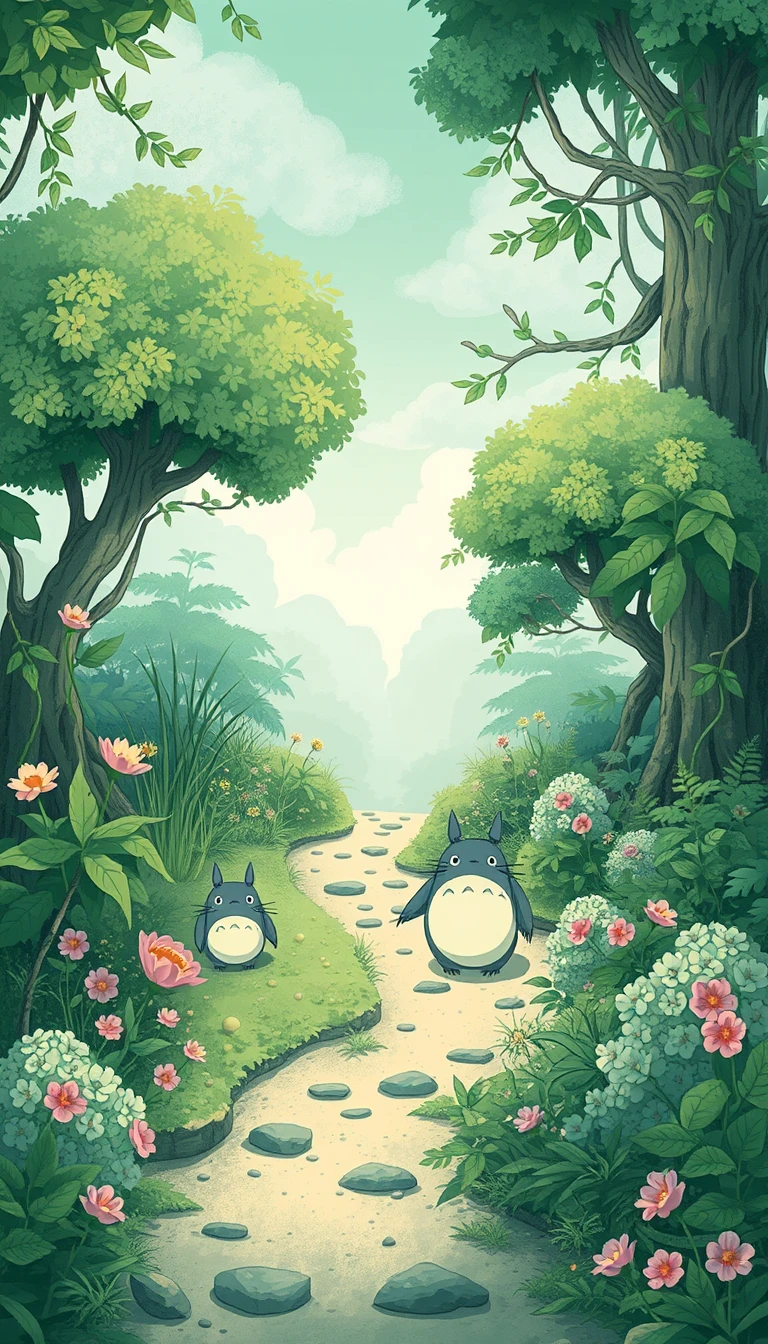 Studio Ghibli Phone Wallpaper