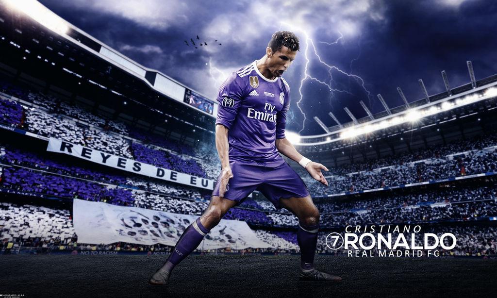 Cristiano Ronaldo Wallpaper By Mohamedalaagfx