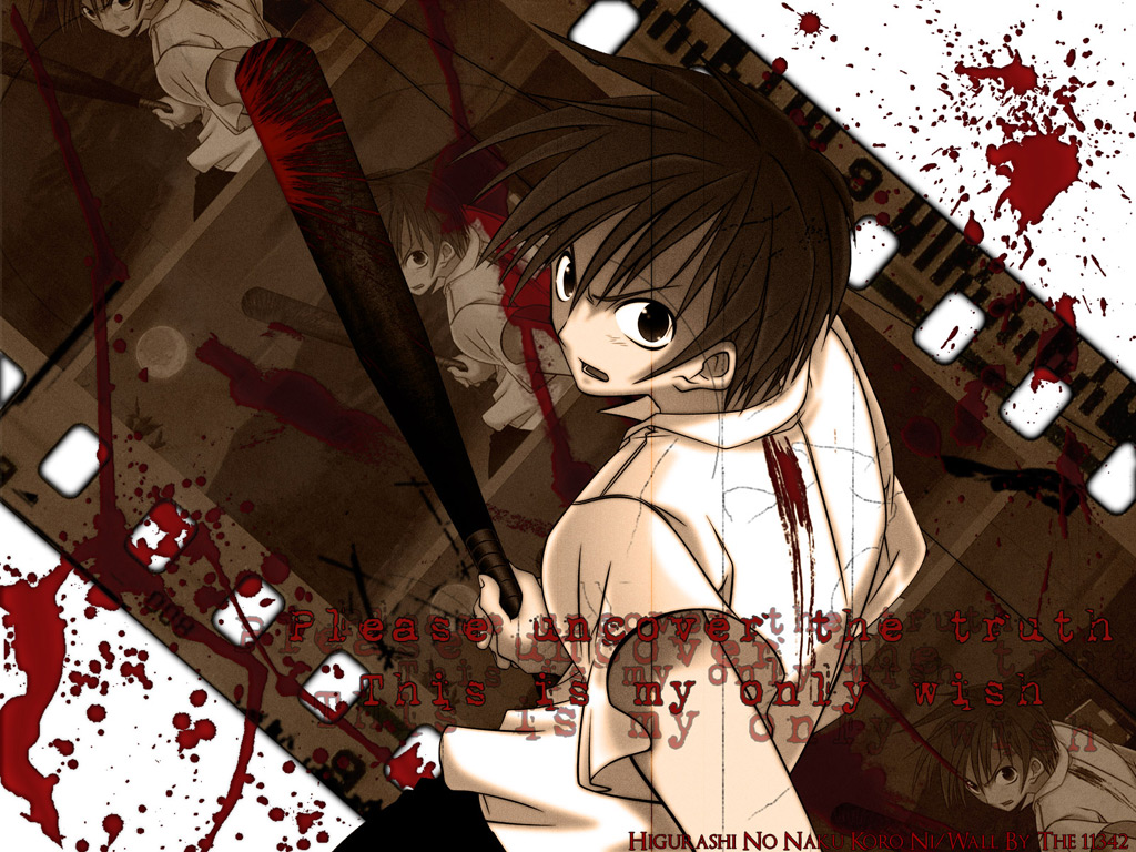 Wallpaper Of When They Cry Higurashi Anime