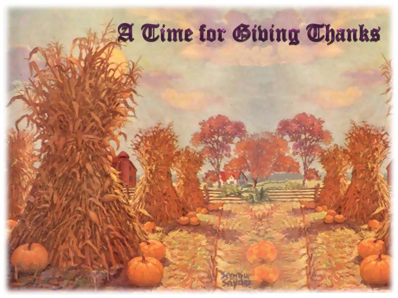 Thanksgiving Powerpoint Background Tips