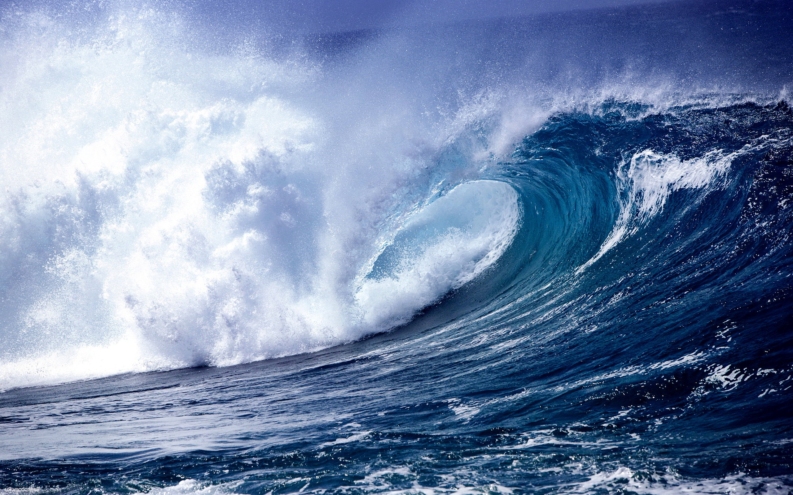 Ocean Wave Desktop Background Des