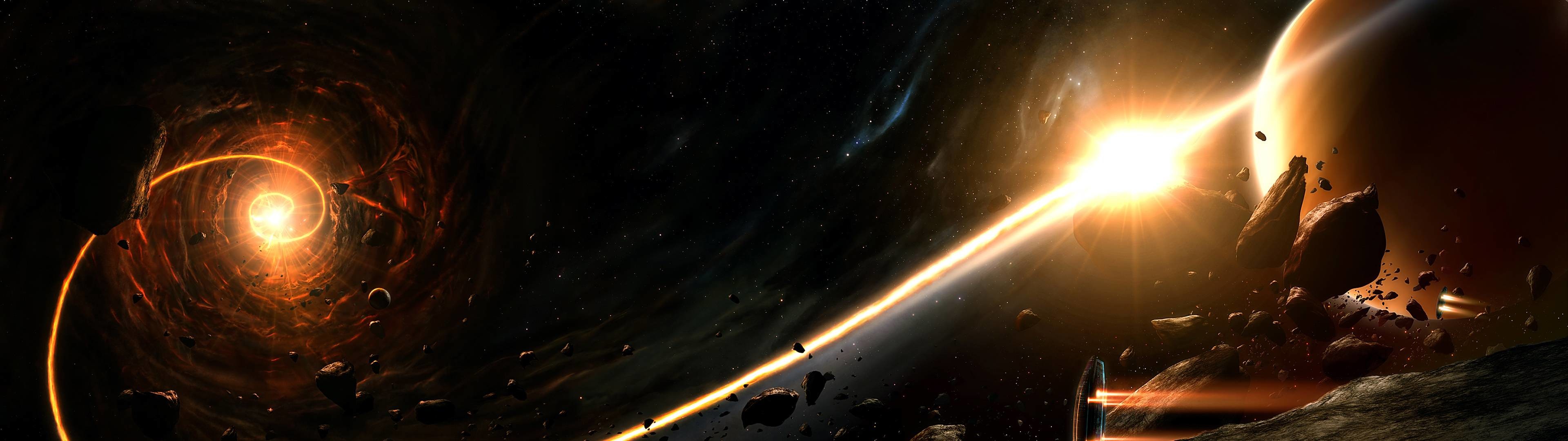 Dual Screen Wallpaper Star Wars