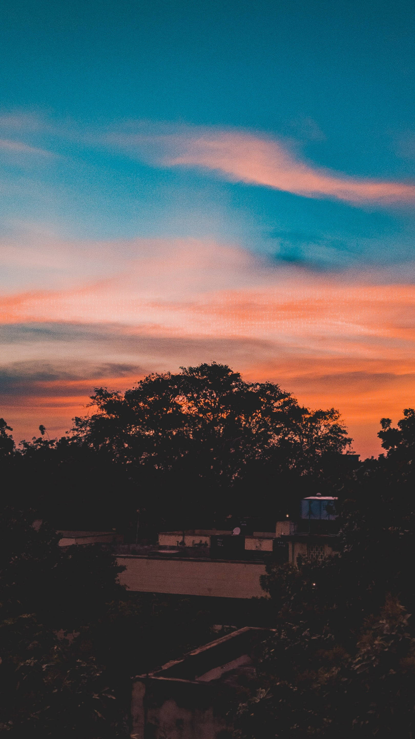 Aesthetic Sunset Wallpaper