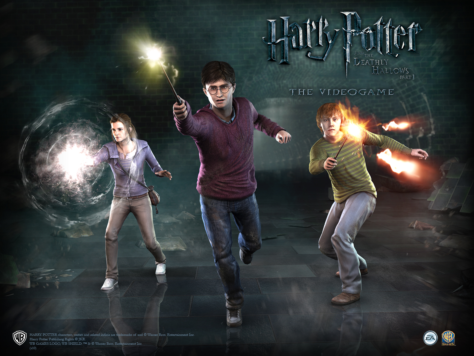 HP DH P2 video game wallpaper   Harry Potter Wallpaper 25599239 1600x1200