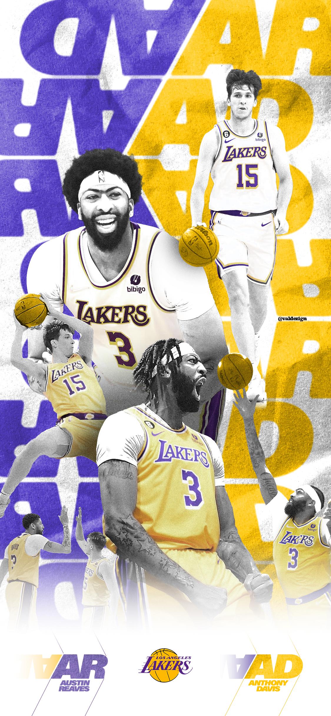 Ar Ad Los Angeles Lakers Wallpaper By Valdezign