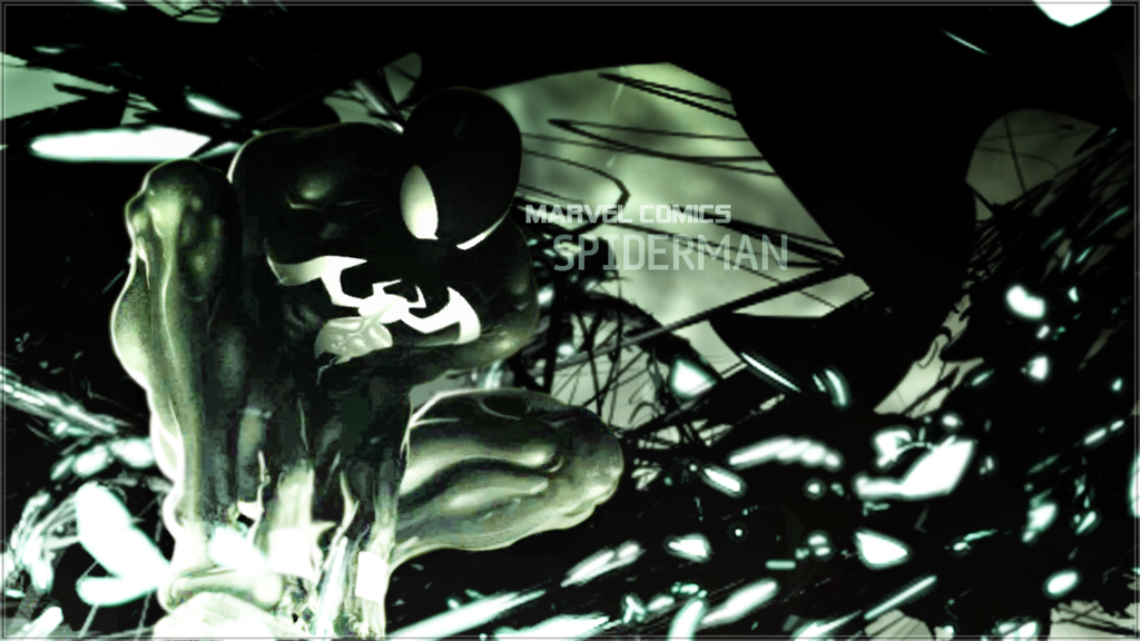 Black Suit Spiderman Wallpaper By Darklordmokeymokey