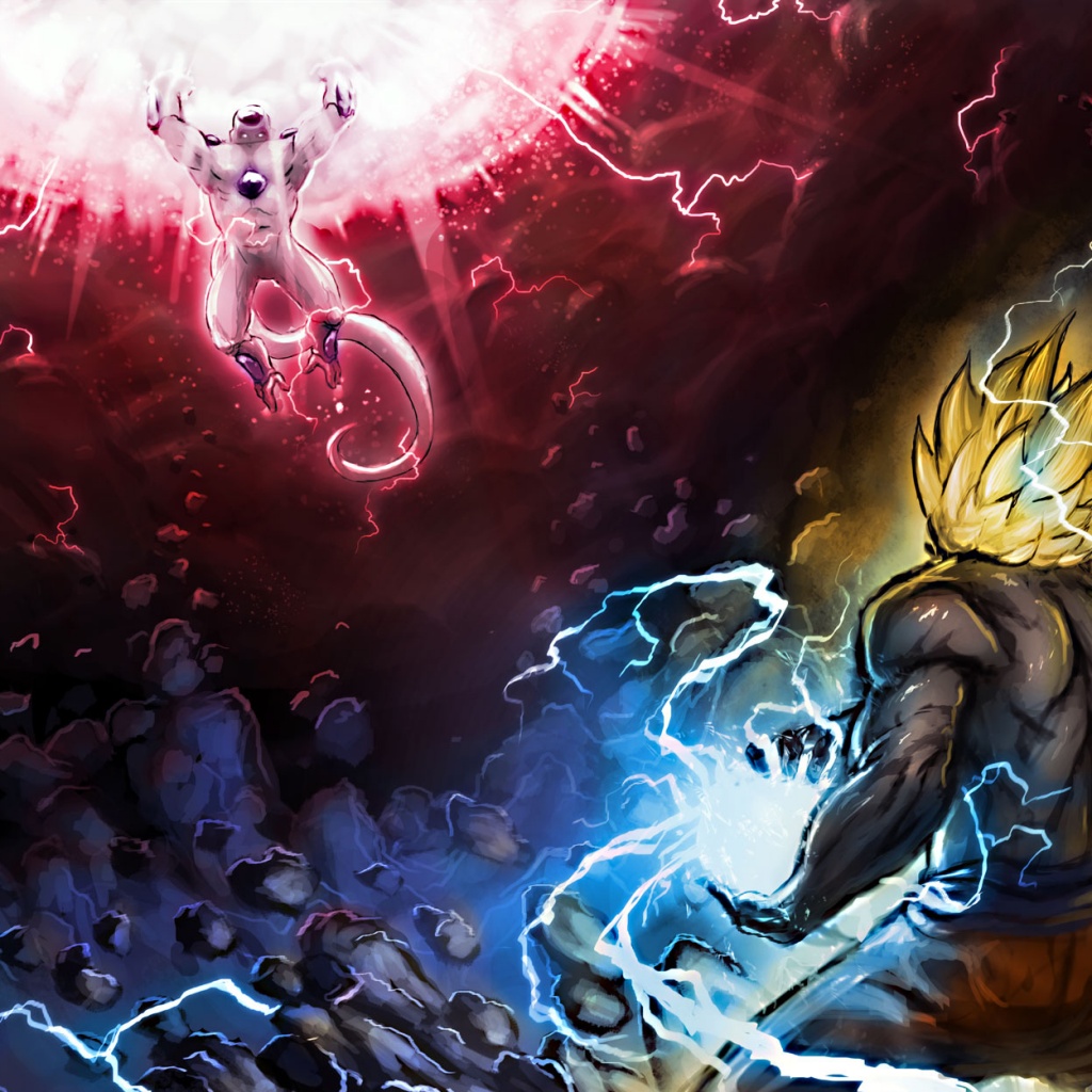 Goku Vs Frieza Hd Wallpaper Full