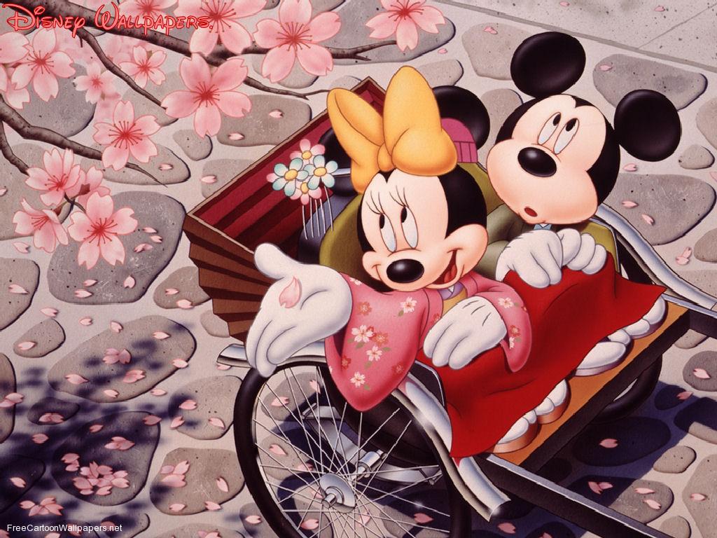 Mickey Mouse Minnie Disney Wallpaper