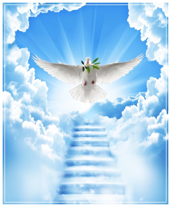 Heaven Stairway Background To By