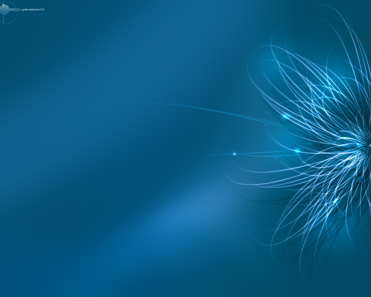 Download Blue Abstract Wallpaper for your computer desktop for free