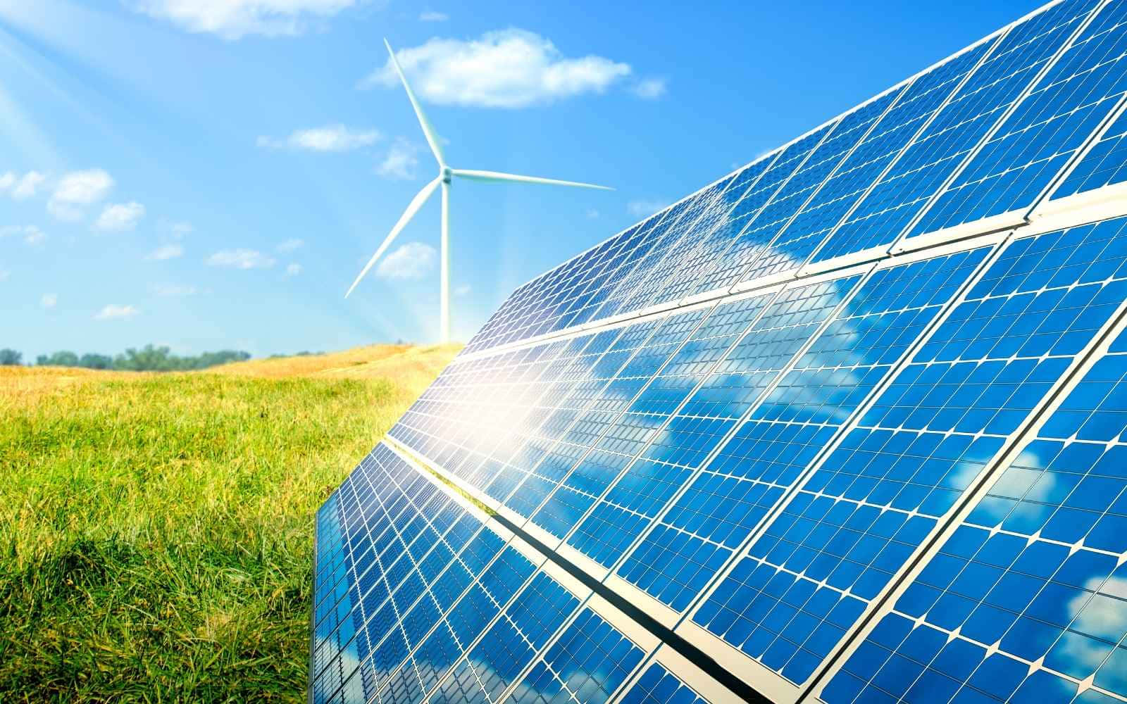 Solar Panel Wallpaper