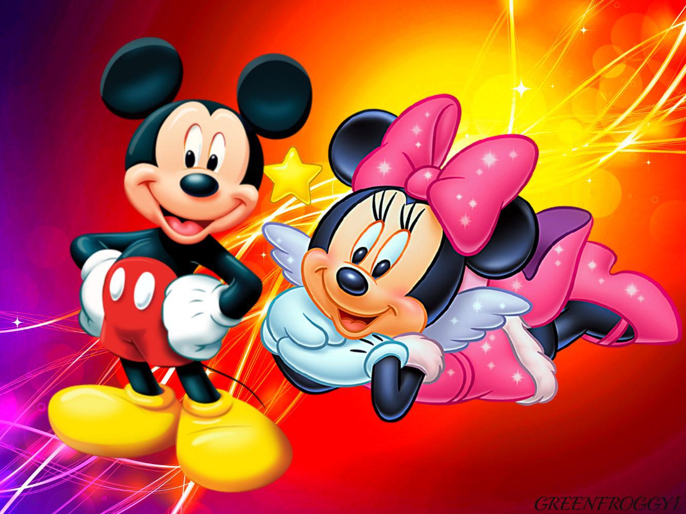 Mickey And Minnie High Quality Resolution Wallpaper