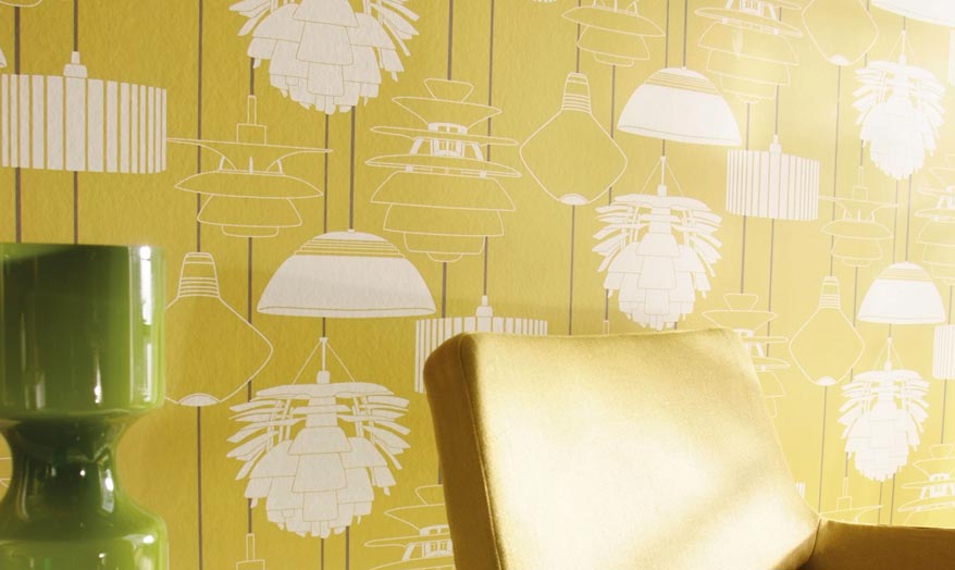 Yellow Wallpaper For Sunny Vibes In The Room Buy Them Online Now
