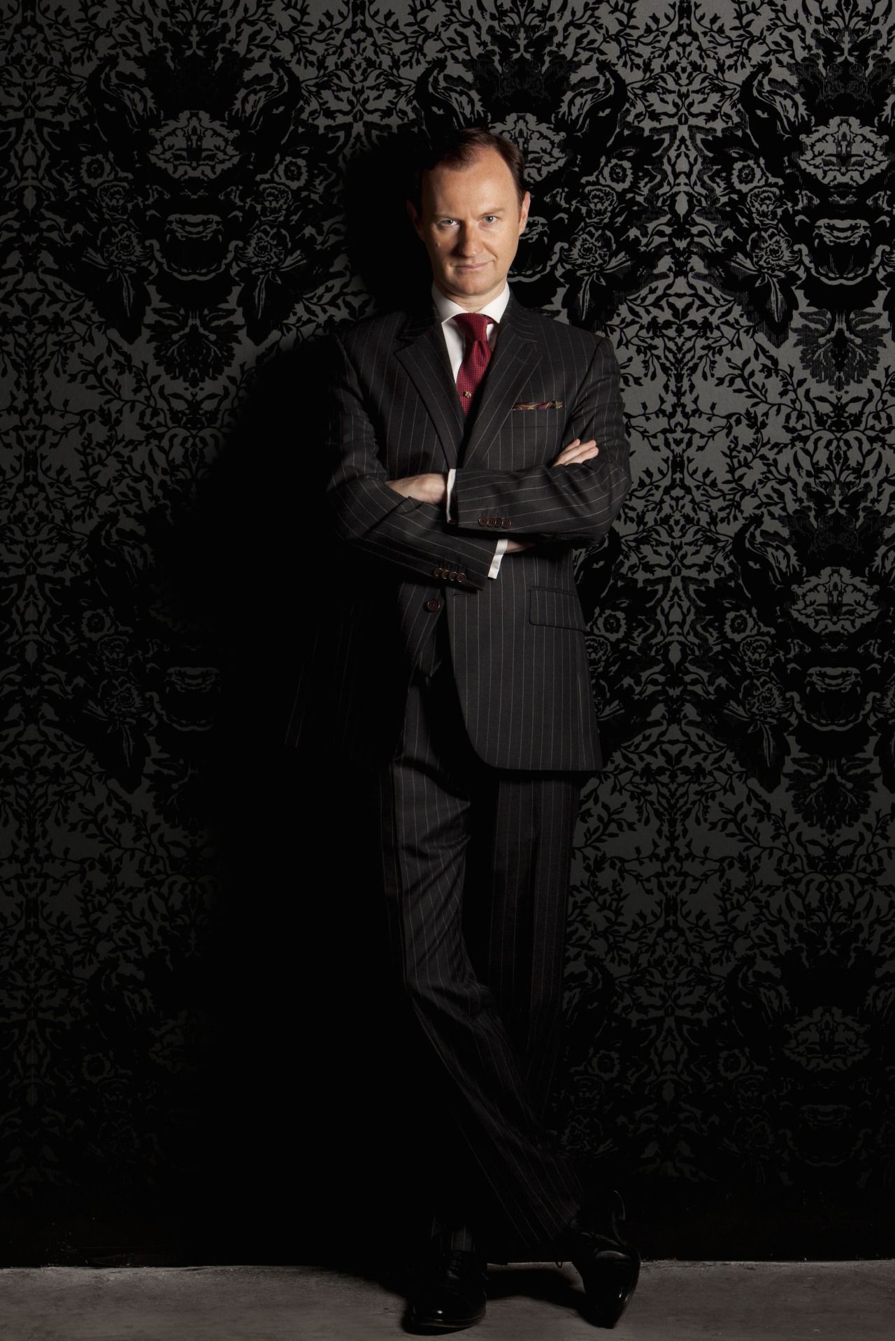 Super Hi Res Mycroft Holmes Adler Wallpaper Promo Image From