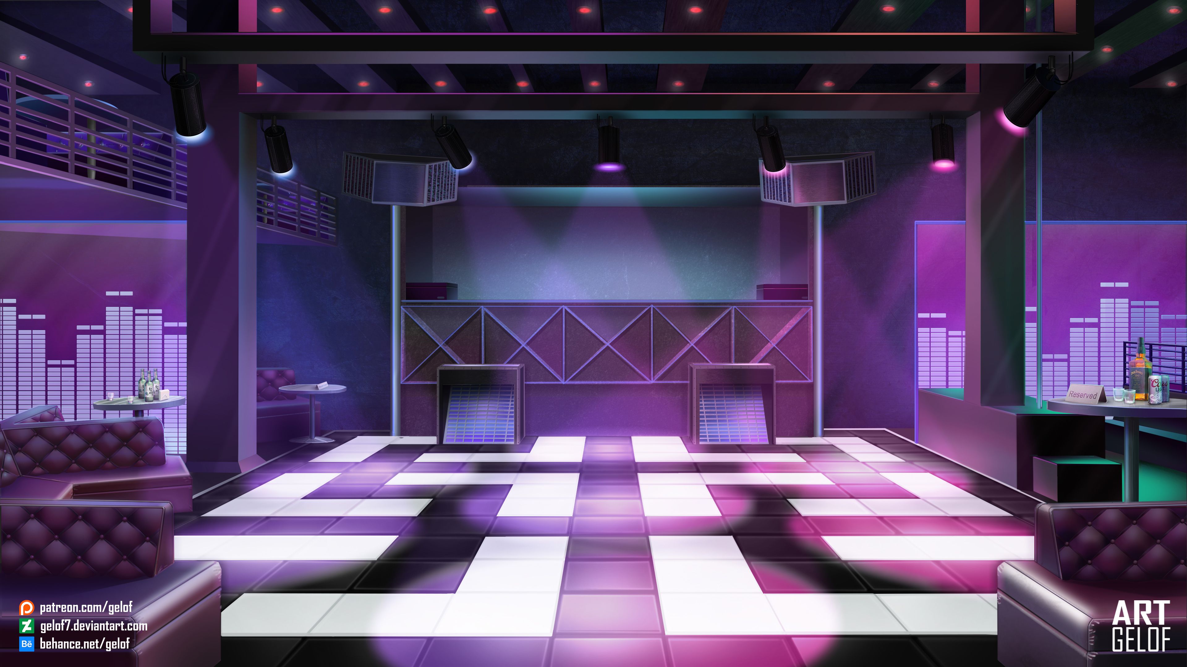 Night club Background Episode interactive backgrounds Episode