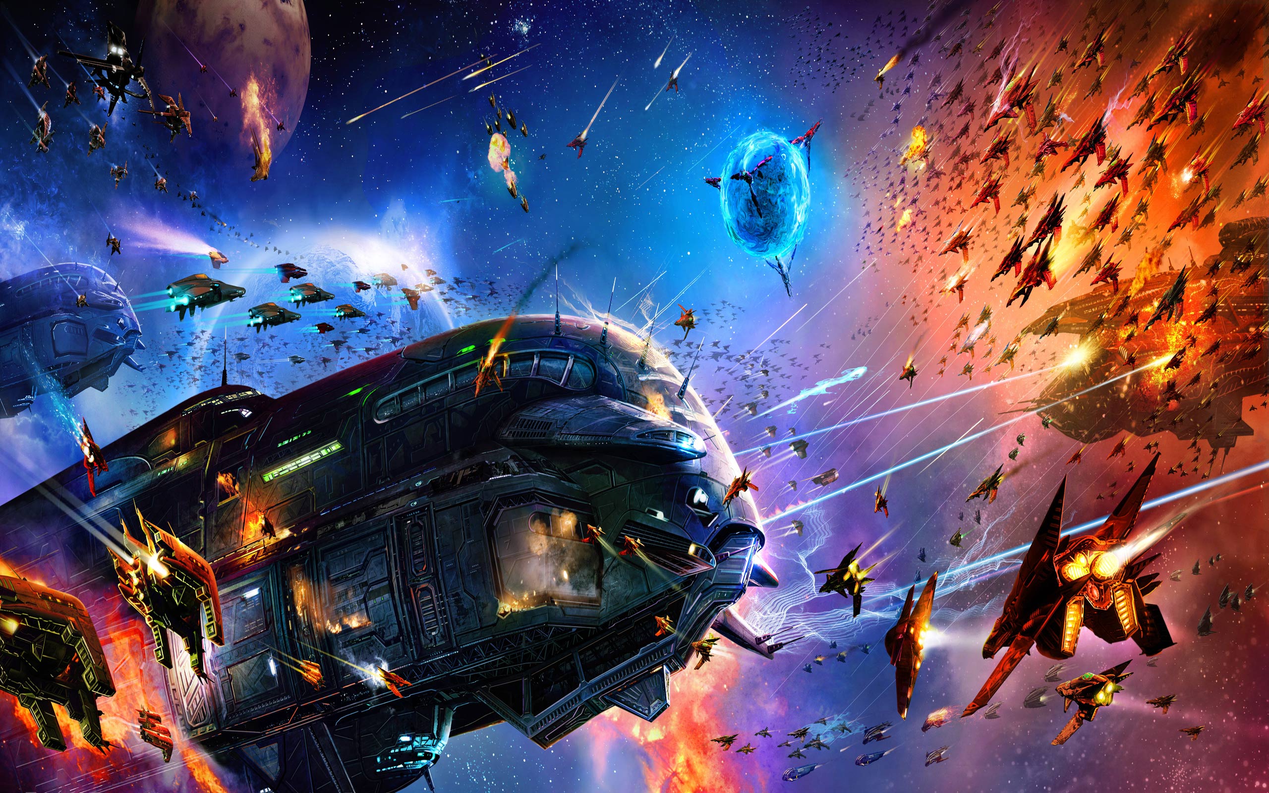 Sci Fi Space War Puter Desktop Wallpaper