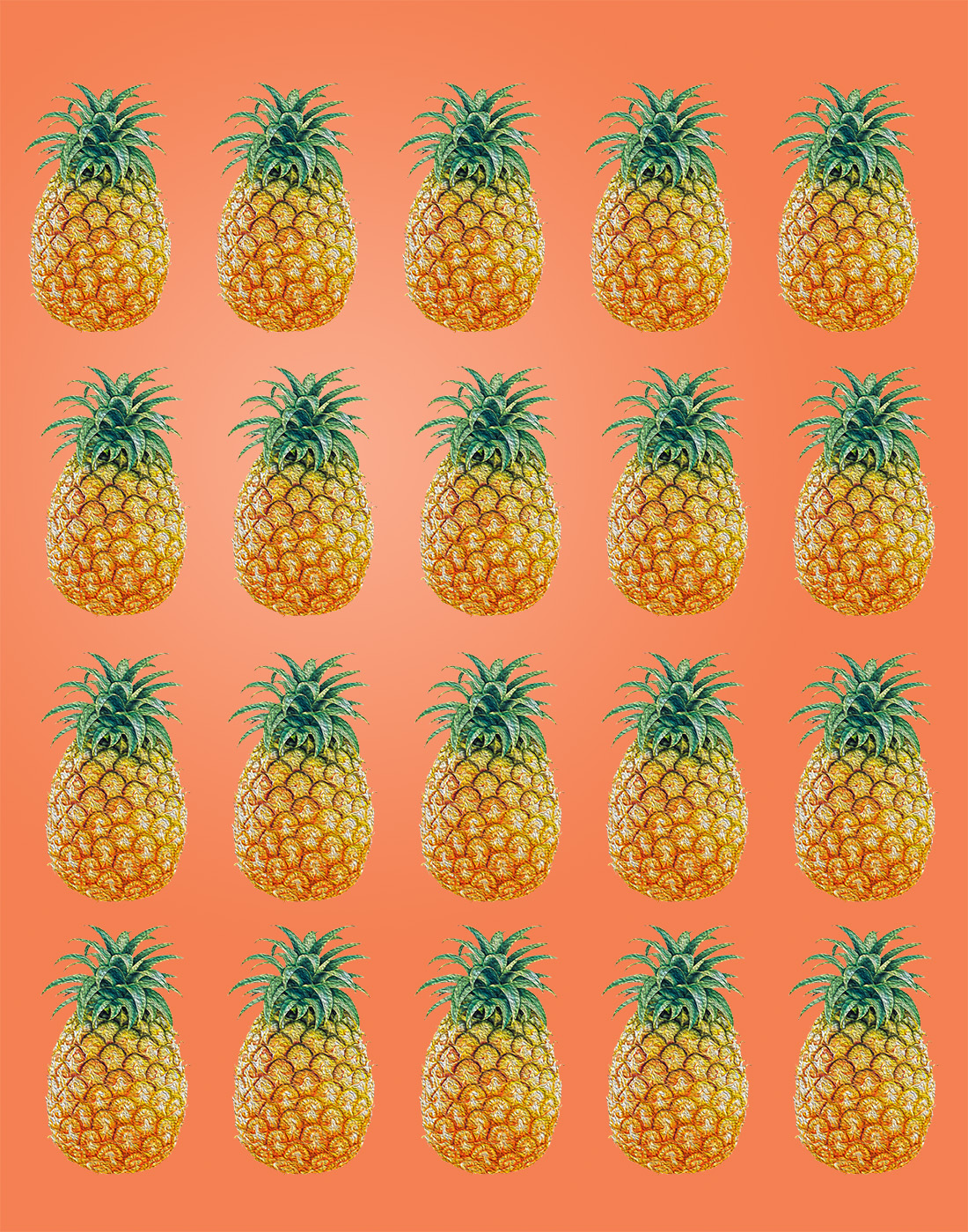Go Back Image For Vintage Pineapple Wallpaper Patterns