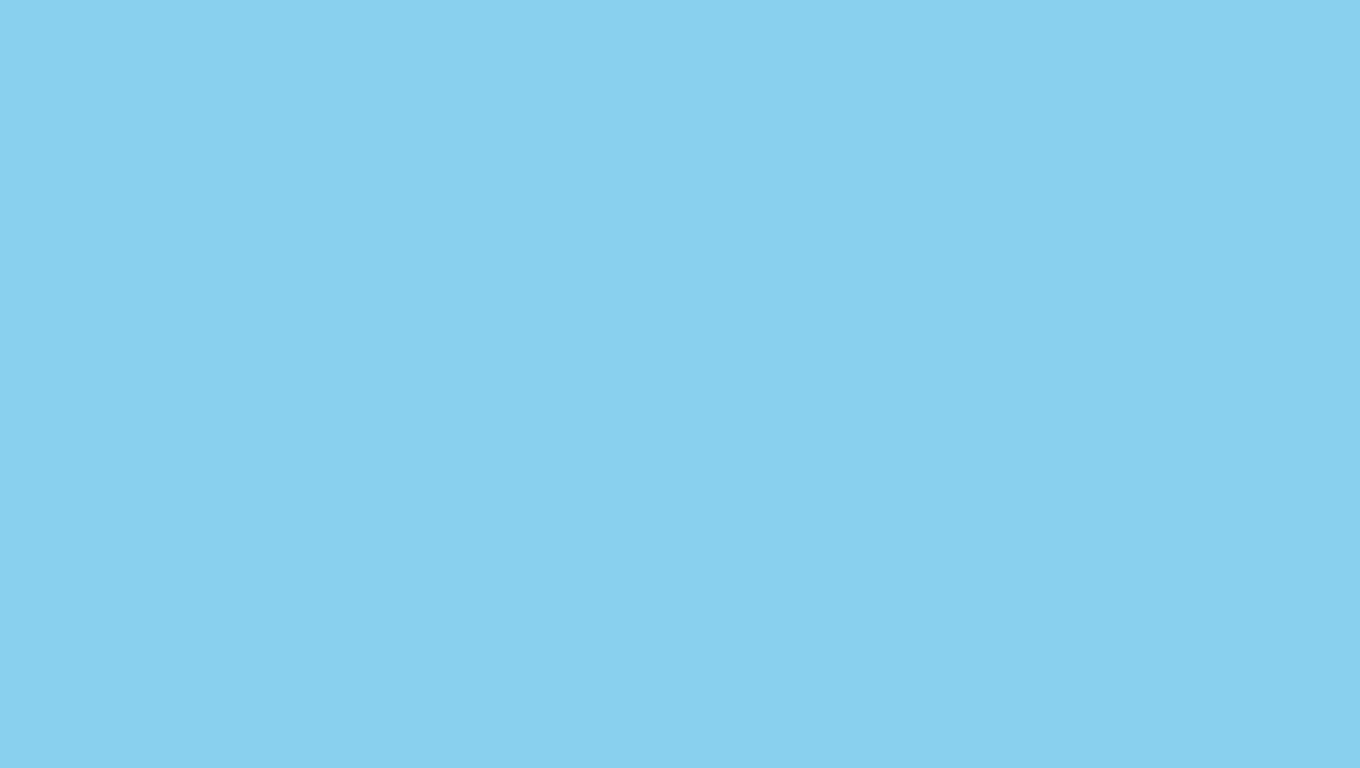 Free 1360x768 resolution Baby Blue solid color background view and