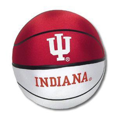 Indiana Hoosiers Microbead Basketball Pillow