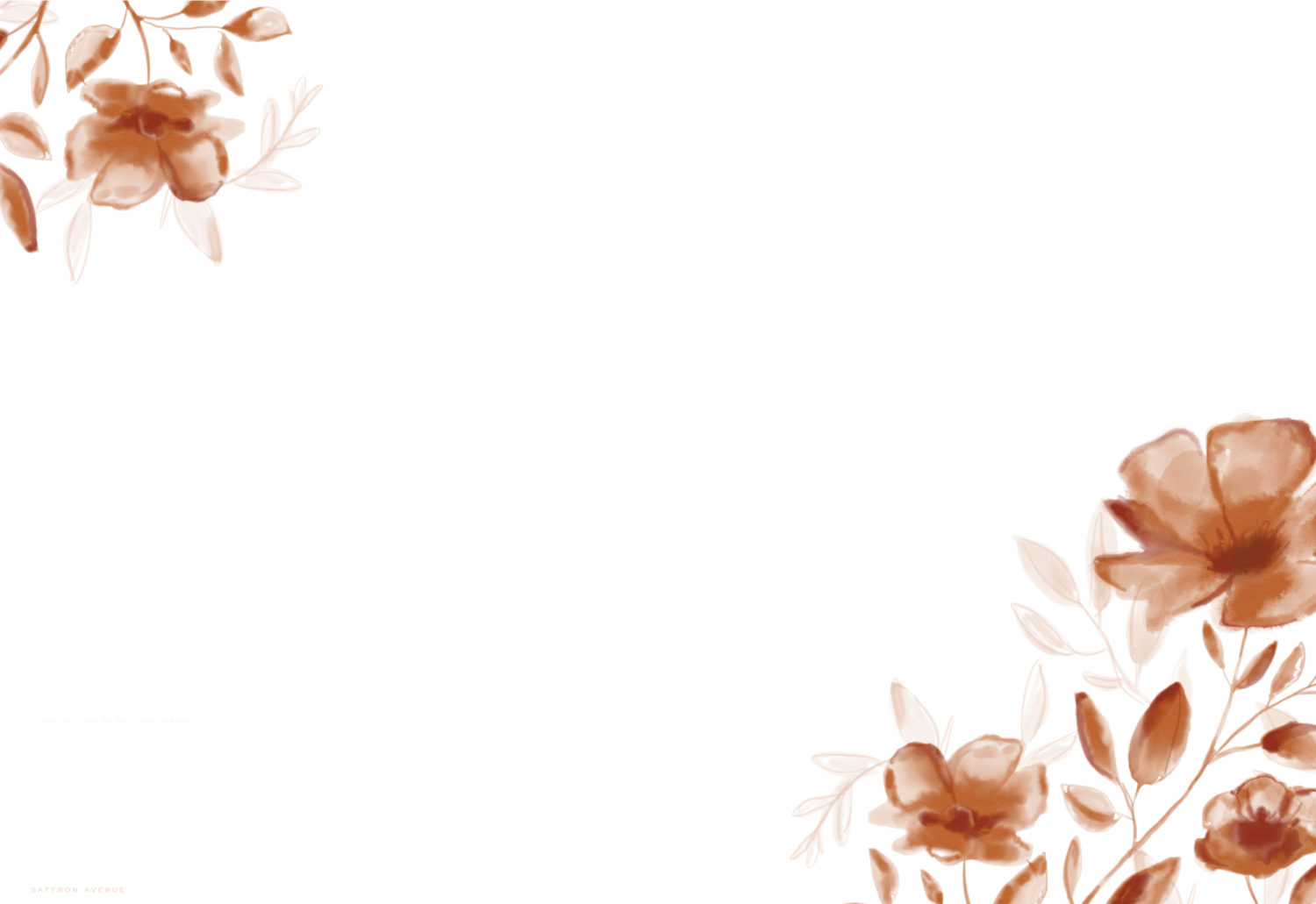 Fall Floral Desktop Wallpaper Lark Linen