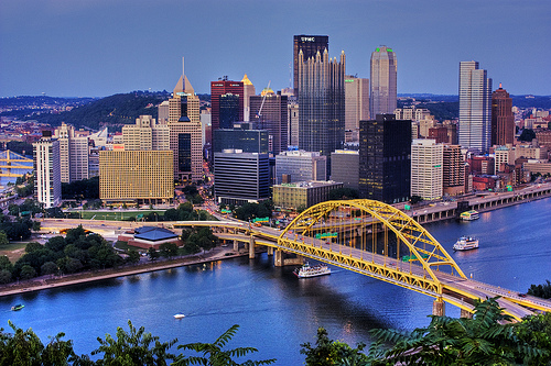 Pittsburgh Skyline HDr A Photo On Iver