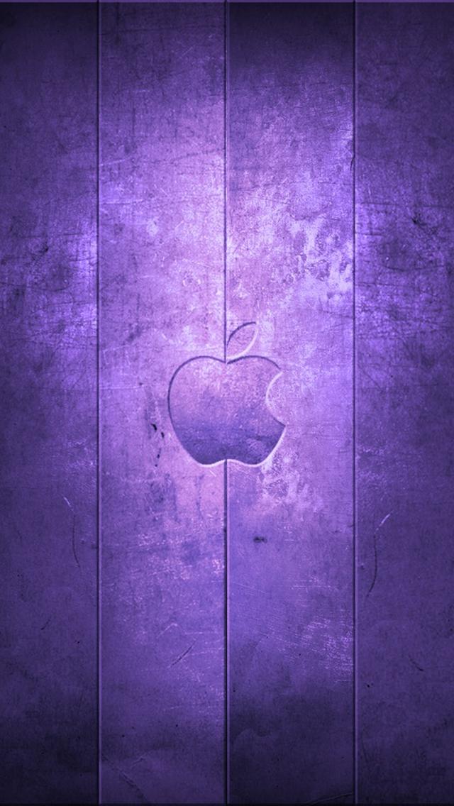 Apple Purple Wood iPhone Wallpaper S HD