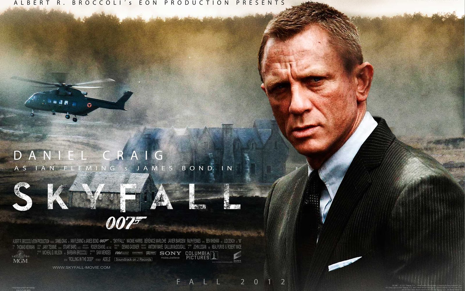 HD Wallpaper James Bond Skyfall Movie