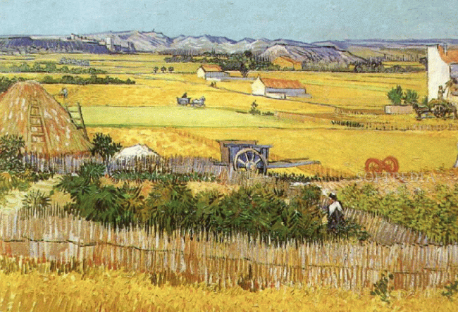 Vincent Van Gogh Screensaver In The Pre Window Of