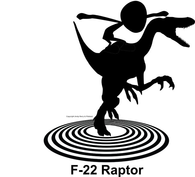 F22 Raptor Flitetest Logo Flite Test
