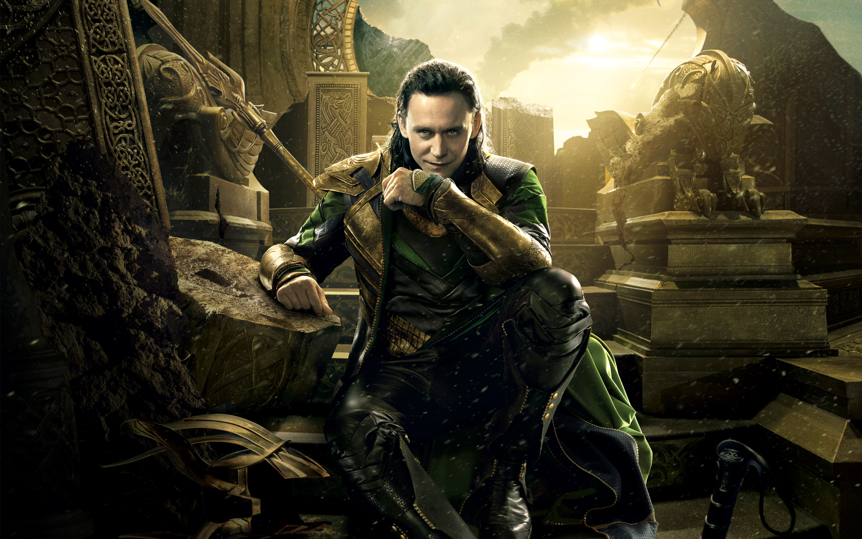 Loki in Thor 2 Wallpapers HD Wallpapers 2880x1800