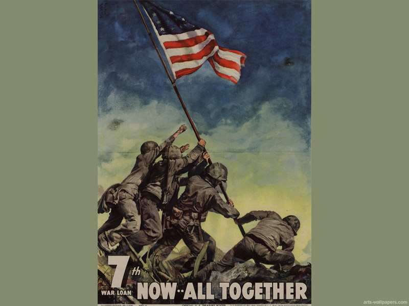 War Wallpaper Posters Prints World Ii Iwo Jima