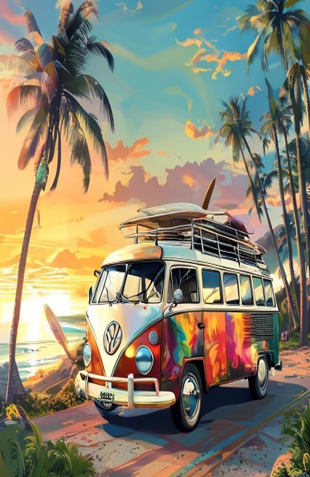 Vw Bus Wallpaper