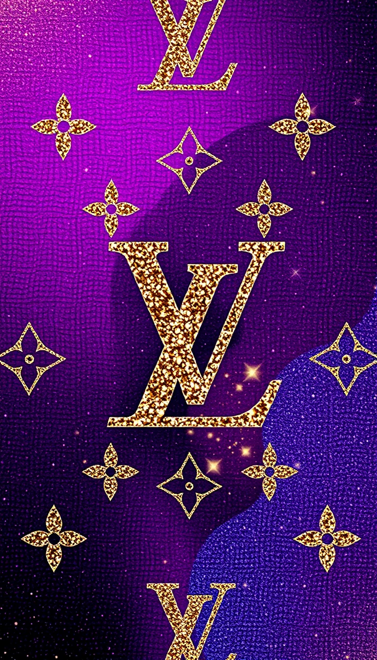 🔥 Download Louis Vuitton Glitter Wallpaper by @jcallahan30 | Louis ...