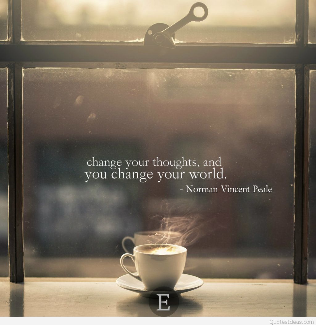 Coffee Thoughts Quotes Wallpaper