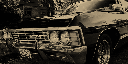 Supernatural Chevy Impala Cars Mettalicar Dean Winchester