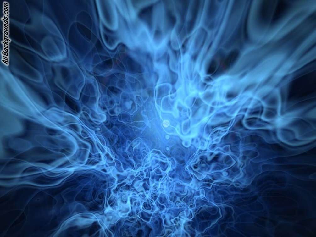 Blue Flames Background Myspace