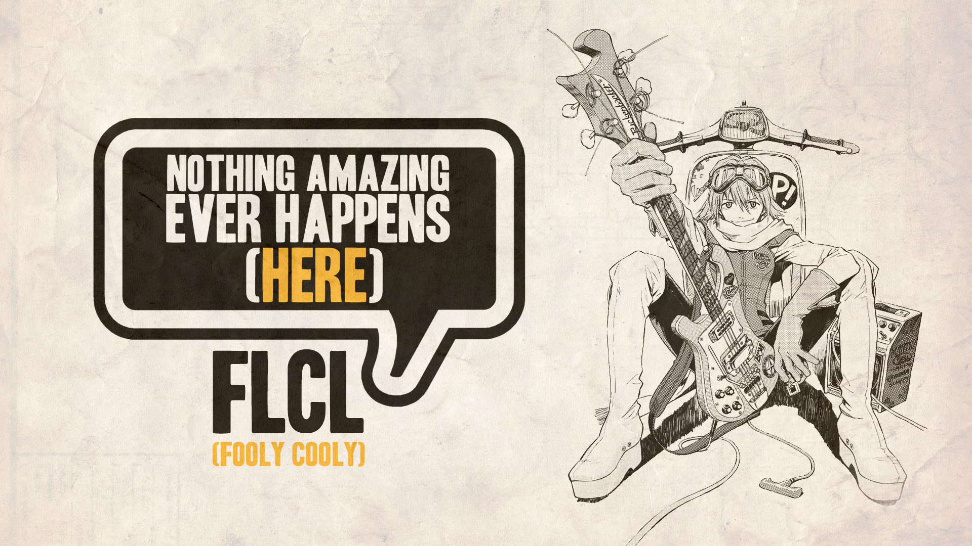 Flcl Fooly Wallpaper Cooly