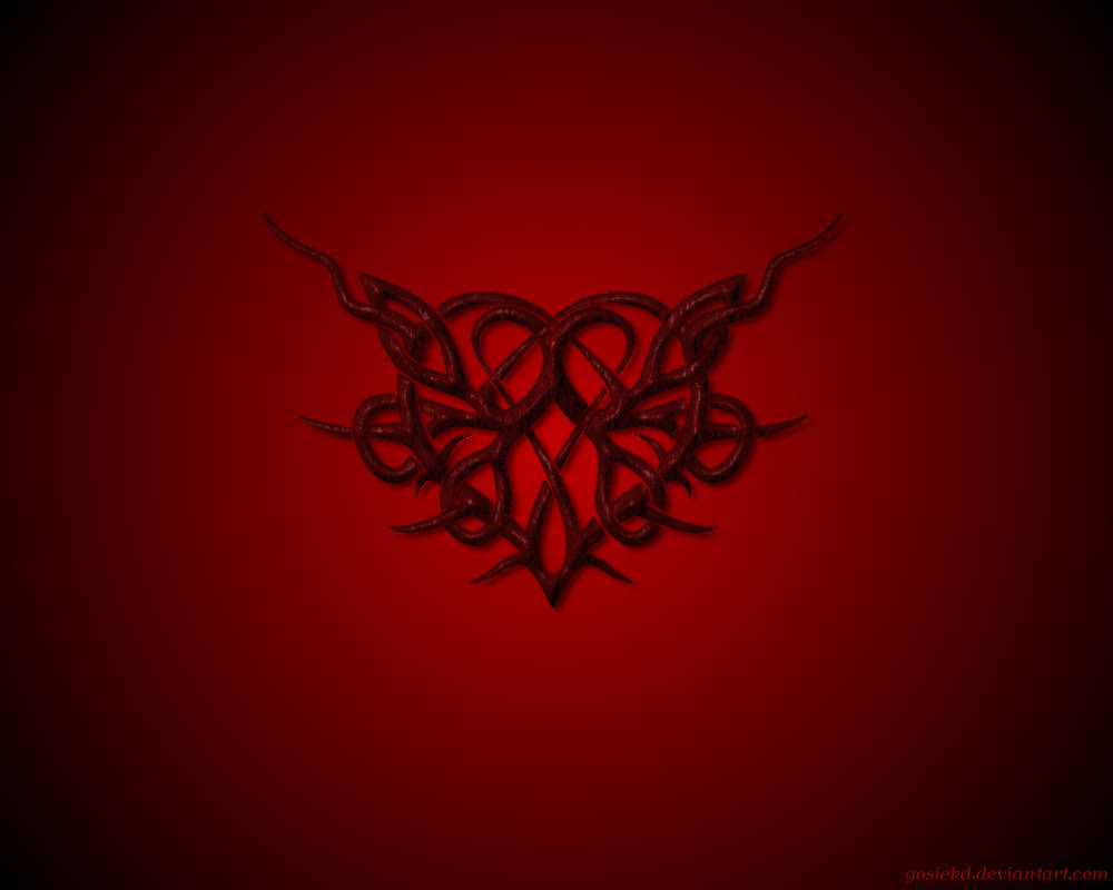 Dark Heart Wallpaper By Gosiekd