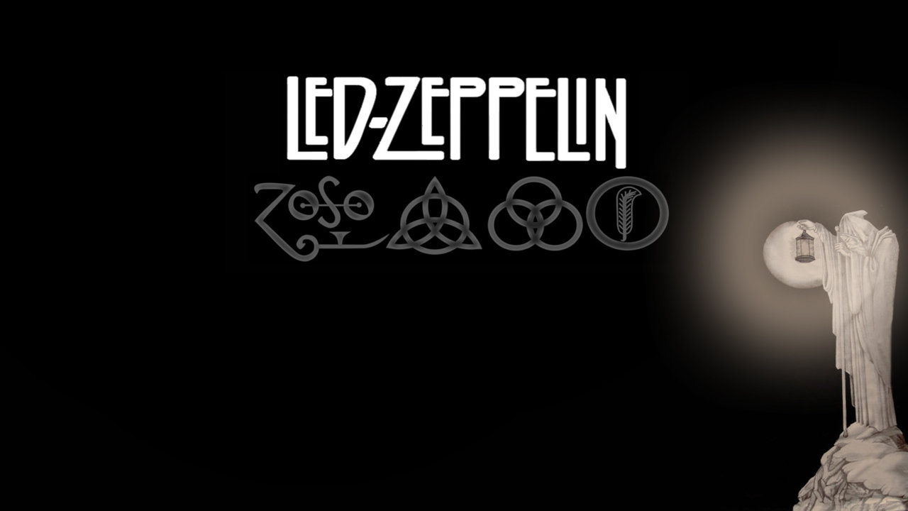 Led Zeppelin Wallpaper Four Symbols