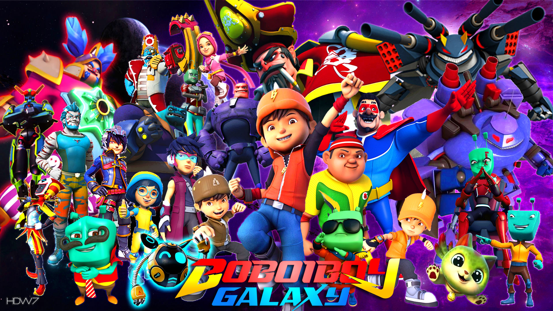 🔥 Free Download Boboiboy Galaxy Wallpaper By Mdtarmimi by @louisrichard ...