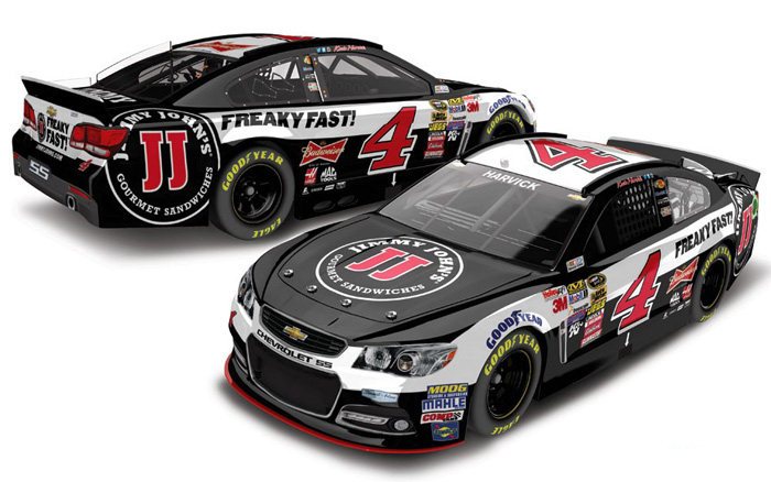 Kevin Harvick Jimmy John S Scale Car Pictures