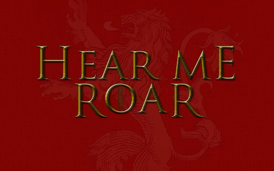 House Lannister Wallpaper by darthdude117