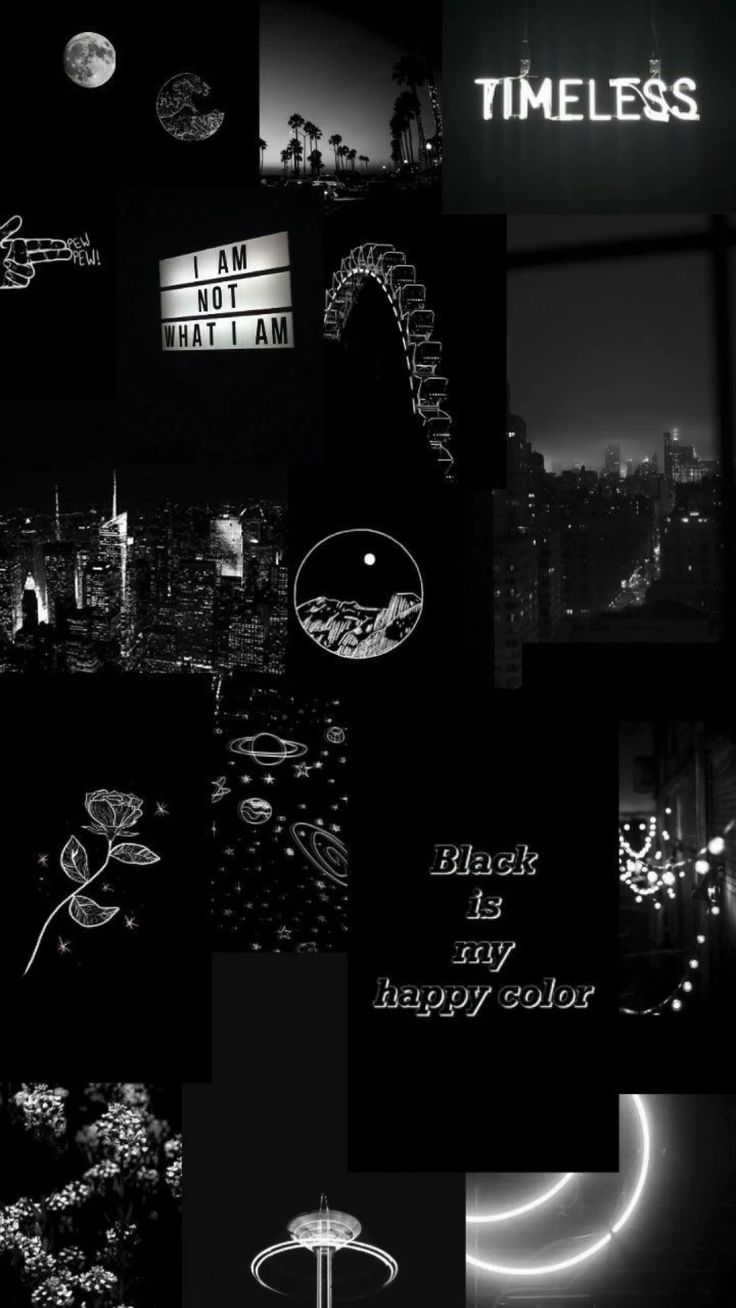 Cool Black Aesthetic iPhone Wallpaper