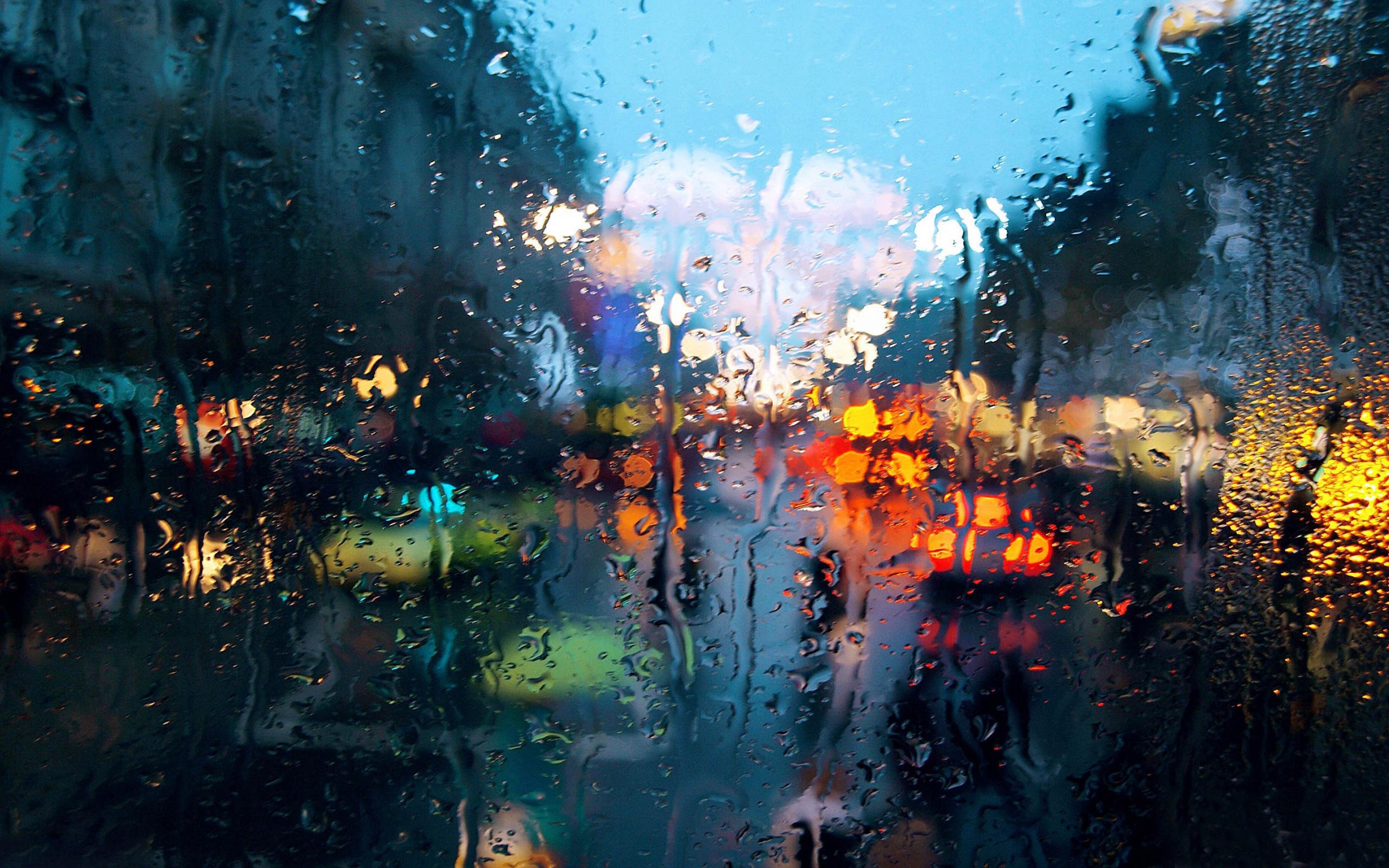 Rainy City Wallpaper And Image Pictures