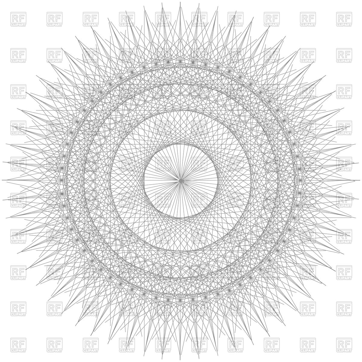 Guilloche Rosette Background Vector Image Of Background Textures