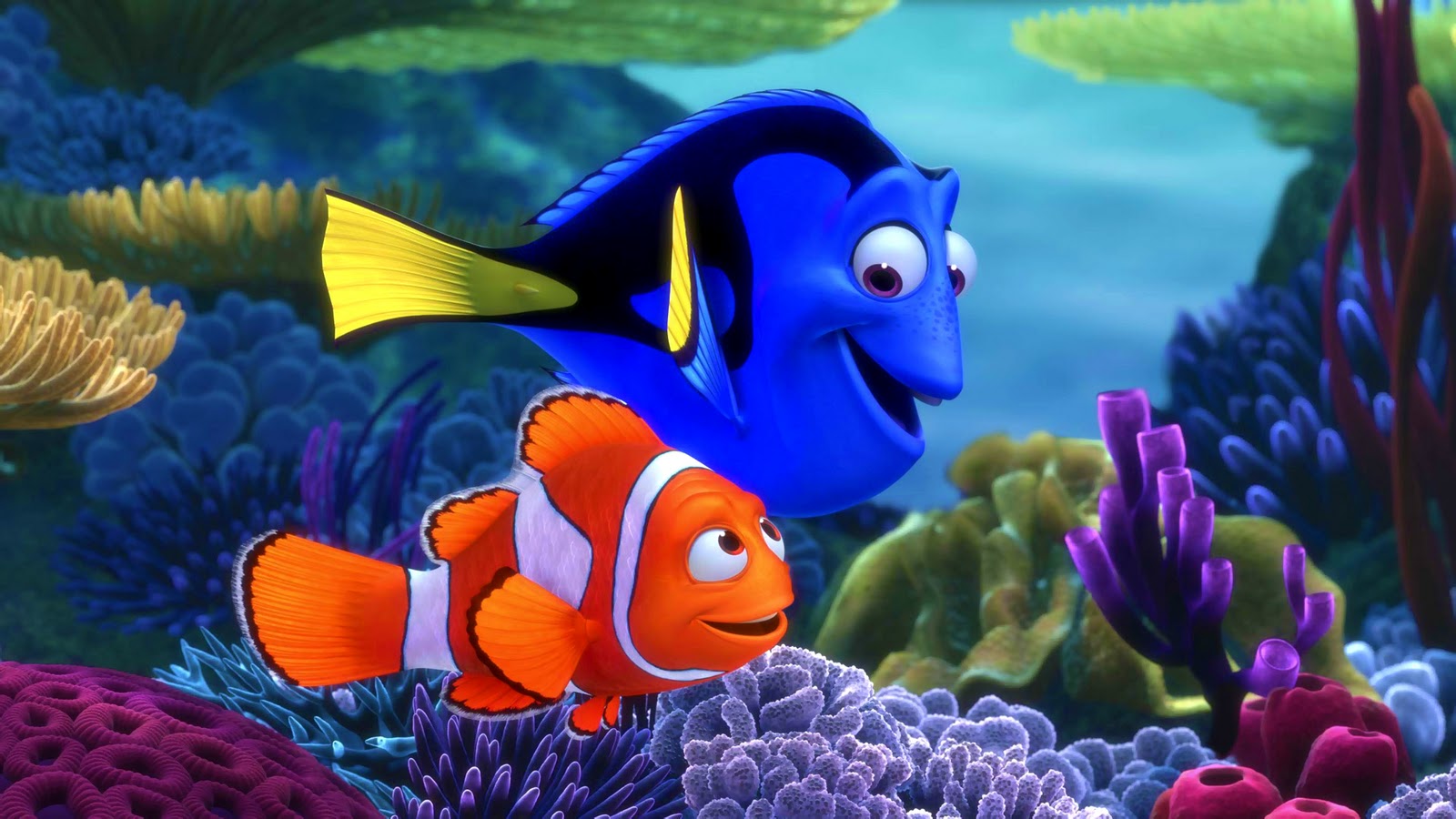 Finding Nemo 3d Movie Poster HD Wallpaper Cartoon