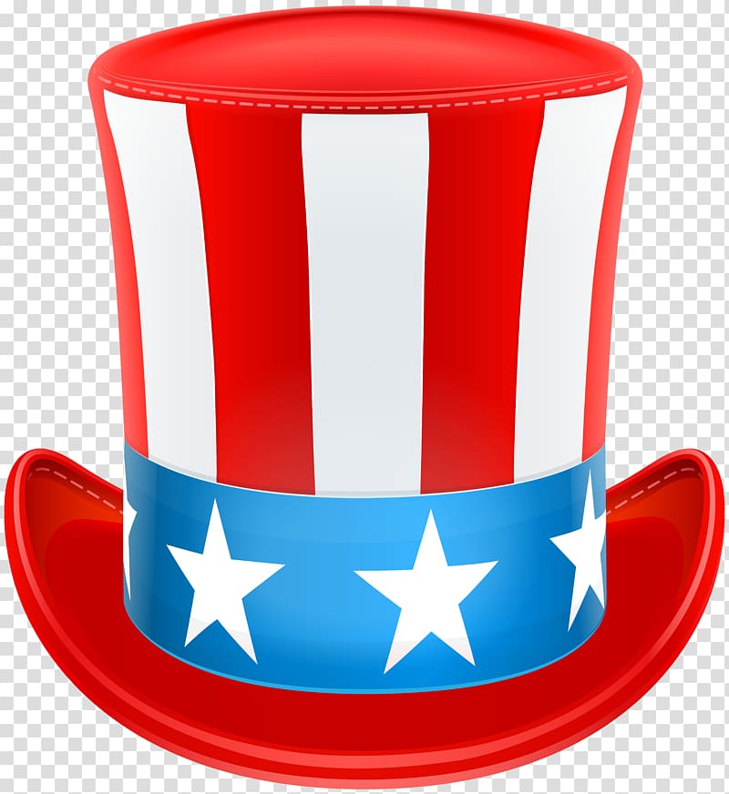 Uncle Sam United States Top Hat Transparent Background Png