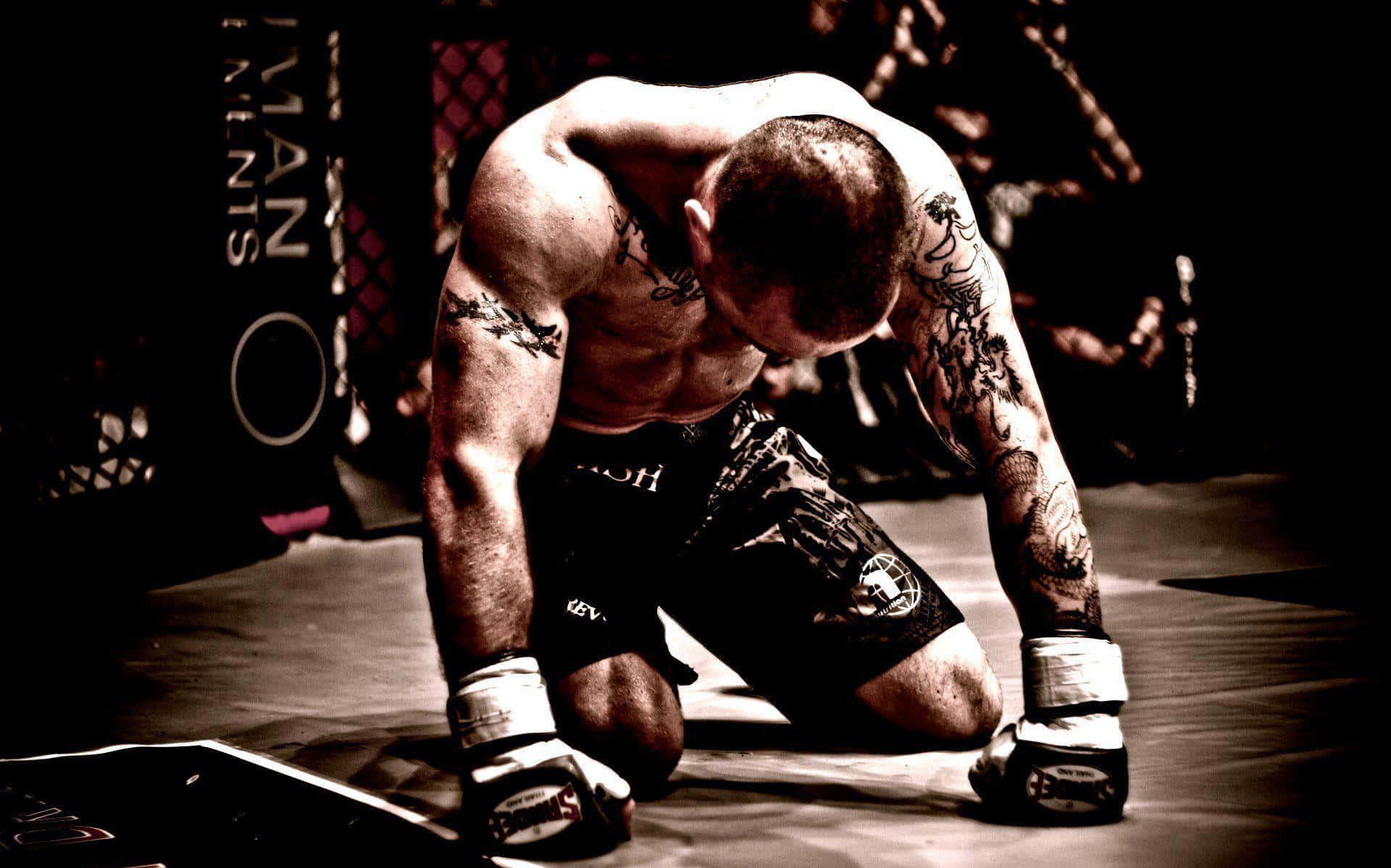 Fight Like A Champion In The Ufc Wallpaper
